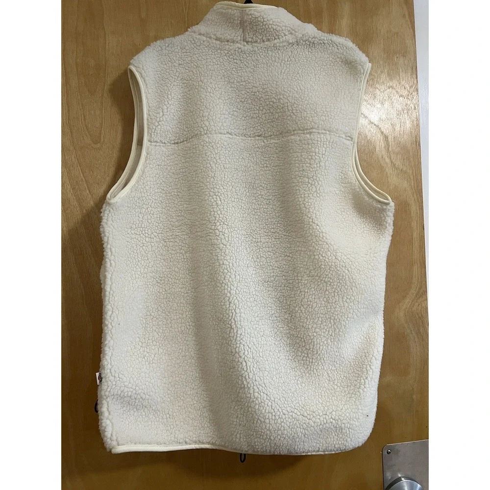NEW Dickies Workwear‎ Sherpa Ivory Cream White Vest - Small